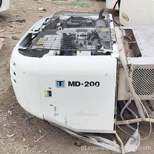 Thermo King usou unidades MD200 MD300 T600M T800M T1000M Unidade de refrigeração de segunda mão funciona bem e de boa qualidade para venda